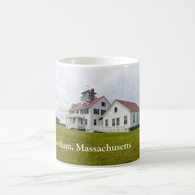 Coast Guard Station Eastham Massachusetts Coffee Mug (Center)