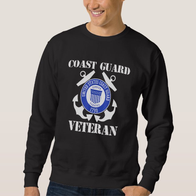Coast Guard Veteran Sweatshirt (Front)