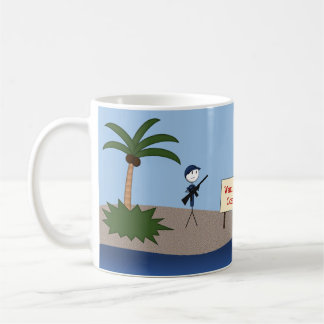 Coast Guard "Warning: Coast" Full Banner Mug