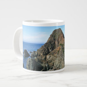 Coast Highway 1 - Big Creek Bridge Large Coffee Mug