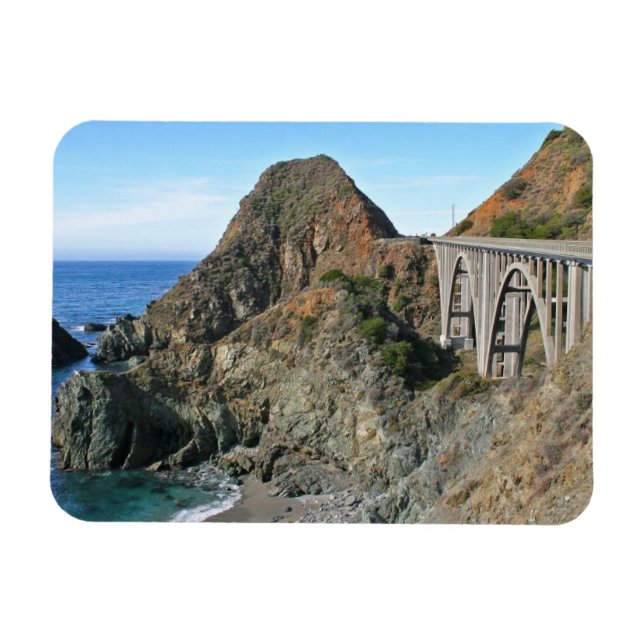 Coast Highway 1 - Big Creek Bridge Magnet (Horizontal)