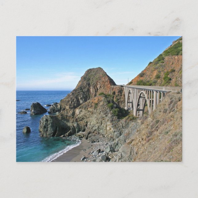 Coast Highway 1 - Big Creek Bridge Postcard (Front)