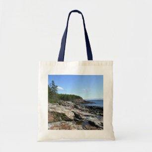 Coast of Bar Island at Acadia National Park Tote Bag