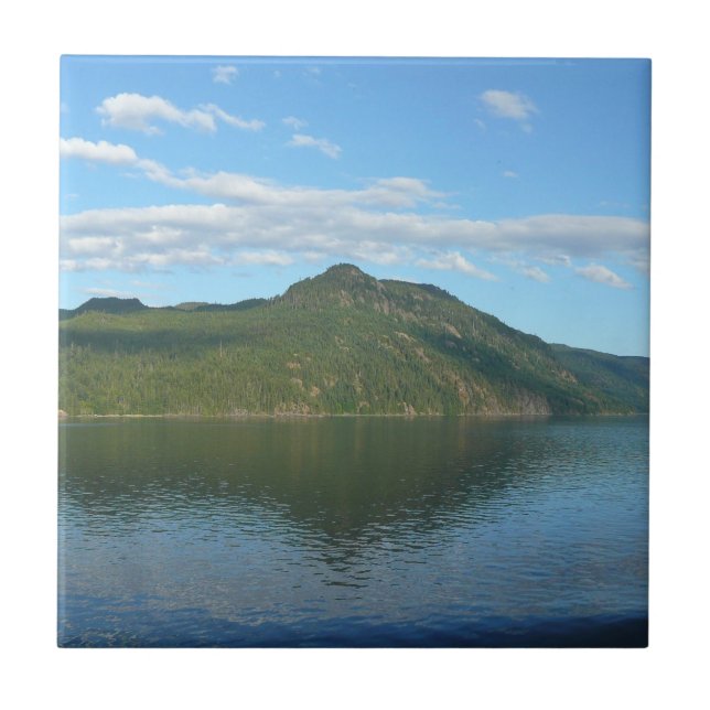 Coast of British Columbia in Scenic Canada Ceramic Tile (Front)