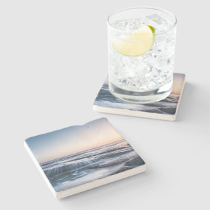 Coast of Lofoten Norway Stone Coaster