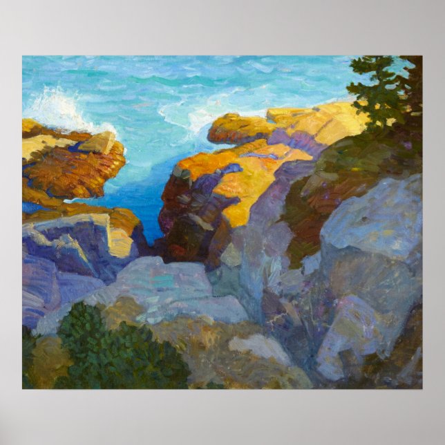 Coast of Maine by Newell Convers Wyeth Poster (Front)