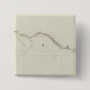 Coast of Mexico 15 Cm Square Badge