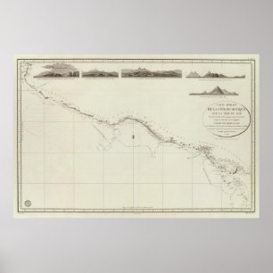 Coast of Mexico Poster