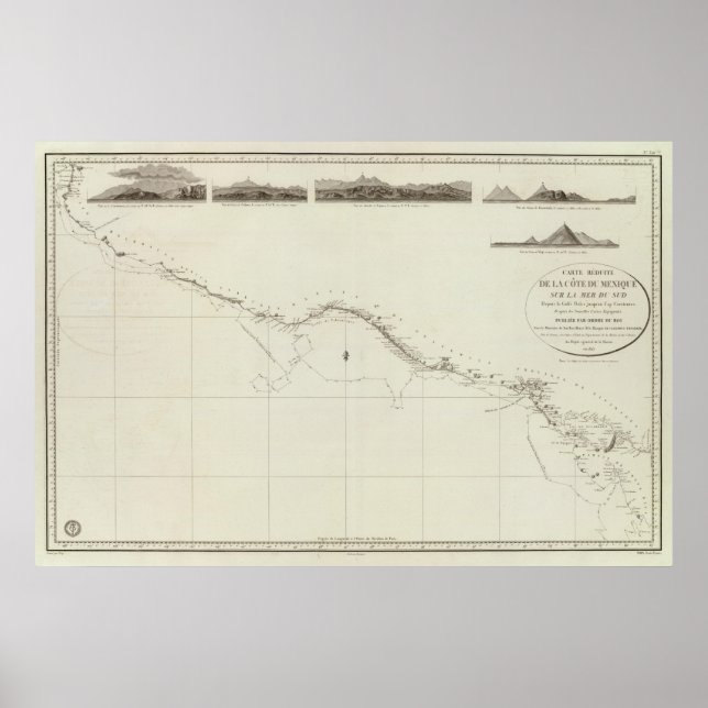 Coast of Mexico Poster (Front)