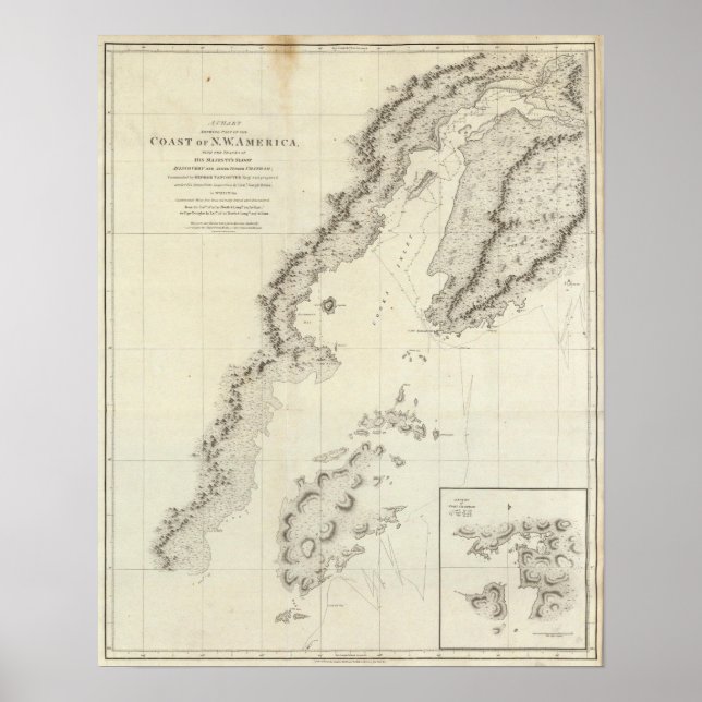 Coast of North West America 3 Poster (Front)