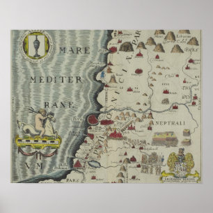 Coast of Phoenicia Poster