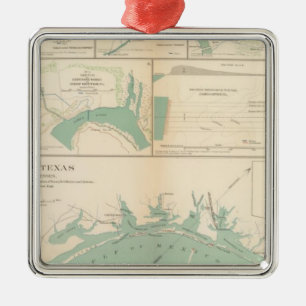 Coast of Texas Metal Tree Decoration