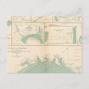 Coast of Texas Postcard