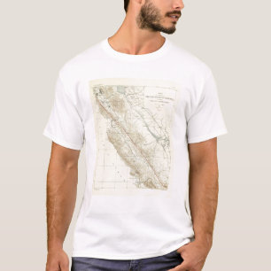 Coast Ranges showing San Andreas Rift T-Shirt