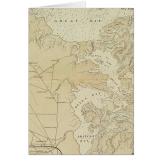 Coast section Tuckerton to Absecon Beach Chart Map