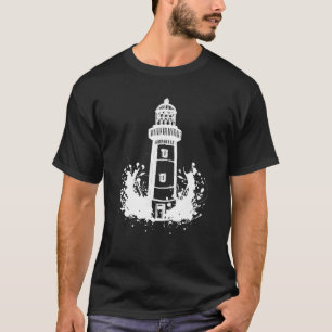 Coast Water Shore   Safety Beacon Lighthouse T-Shirt