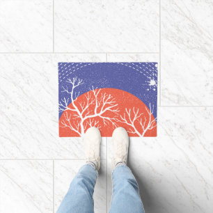 Coastal Americana Coral Doormat