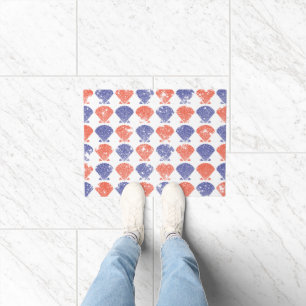 Coastal Americana Seashells Doormat
