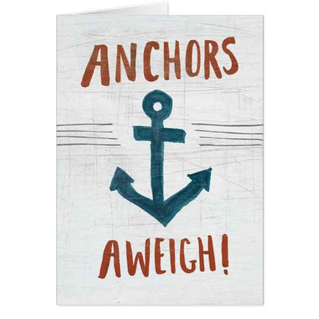 Coastal Art | Anchors Away (Front)