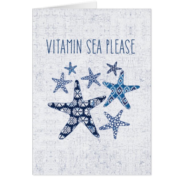 Coastal Art | Vitamin Sea Please (Front)