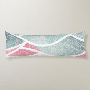 Coastal/Beach abstract waves  Body Cushion