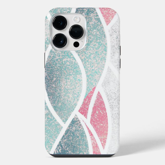 Coastal/Beach abstract waves  iPhone Case (Back)