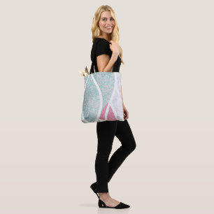 Coastal/Beach abstract waves  Tote Bag