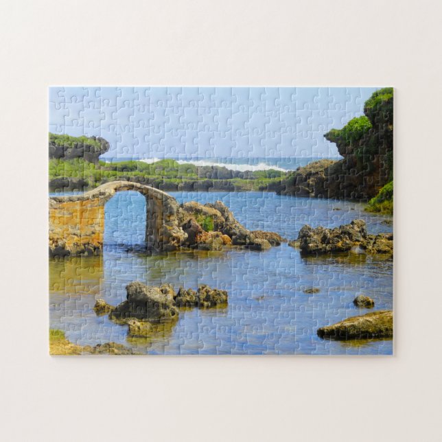 Coastal Beach Guam. Jigsaw Puzzle (Horizontal)