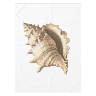 Coastal/beach/nautical seashell tablecloth