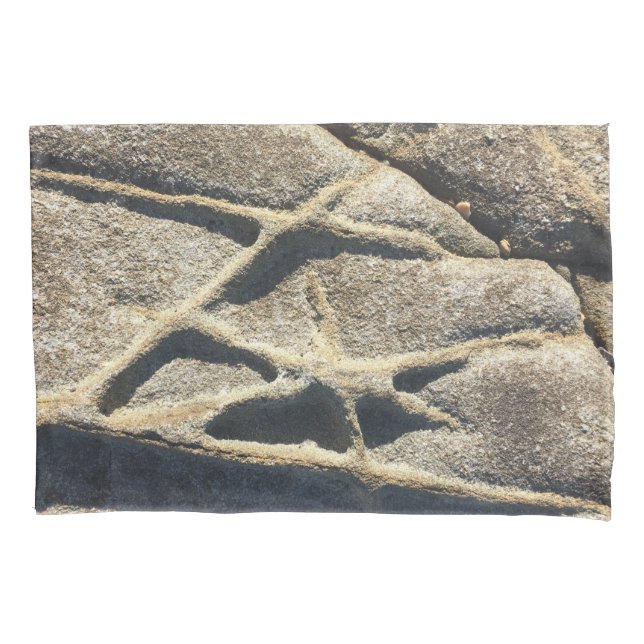 Coastal Beach Star Pattern Pillowcase (Front-Left)