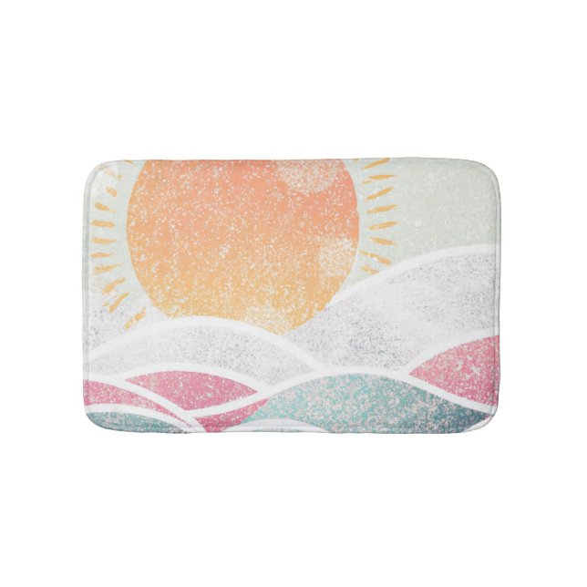 Coastal/Beach/sunny  Bath Mat (Front)