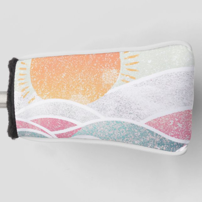 Coastal/Beach/sunny  Golf Head Cover (Front)