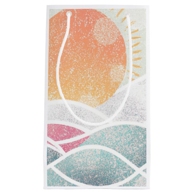 Coastal/Beach/sunny  Small Gift Bag (Front)