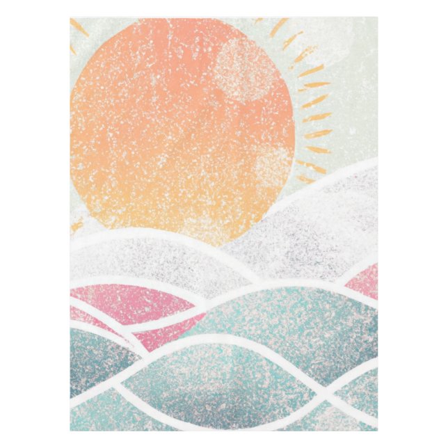 Coastal/Beach/sunny  Tablecloth (Front)