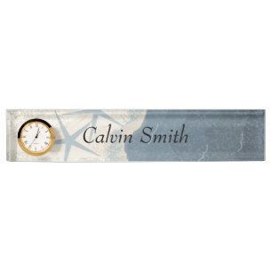 Coastal Beach Theme Nameplate