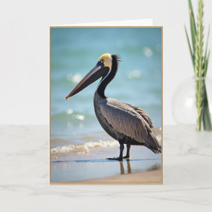 Coastal Bird Fathers Day Card