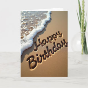 Coastal Birthday Wishes Card