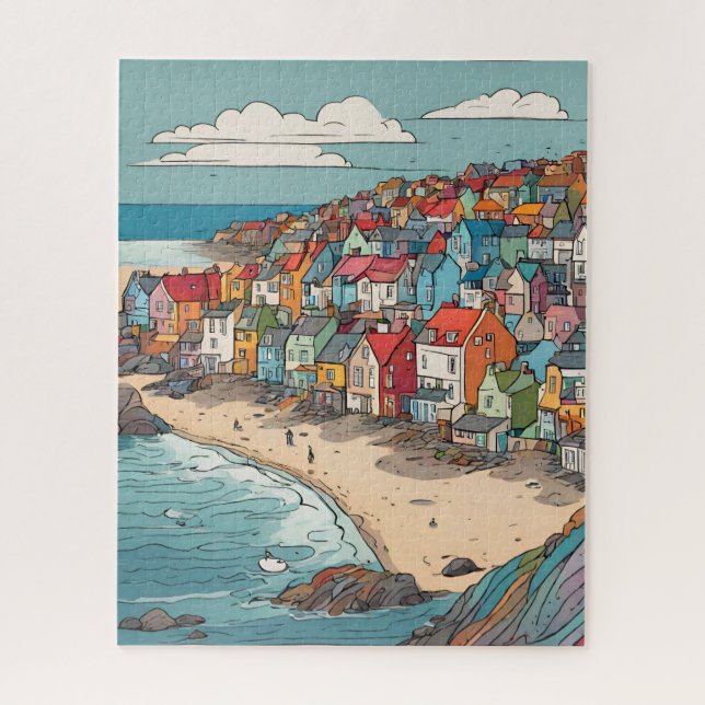 Coastal Bliss Jigsaw Puzzle (Vertical)