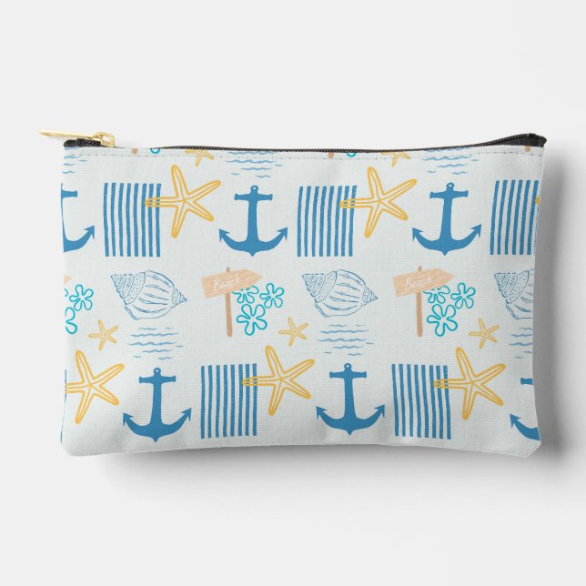 Coastal Blue Accessory Pouch (Front)