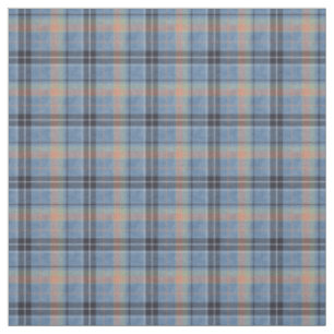 Coastal Blue Heritage Tartan Fabric