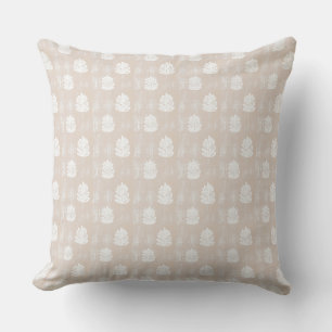 Coastal Boho Throw Pillow