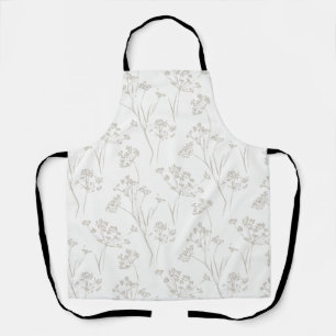 Coastal branches calming nature dry flowers apron