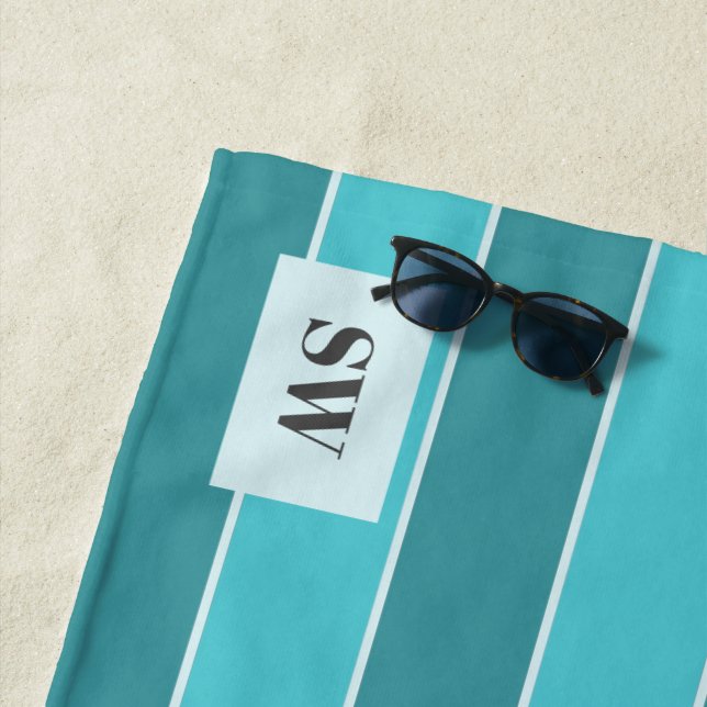 Coastal Breeze Beach Towel (In Situ)