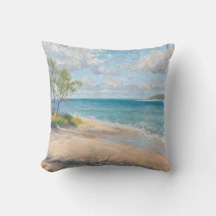 Coastal Breeze Fine Art Beach Print Cushion