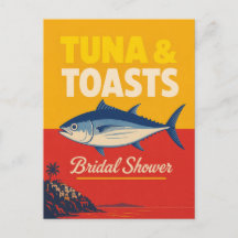 Coastal Bridal Shower Tuna Nautical Bride Brunch
