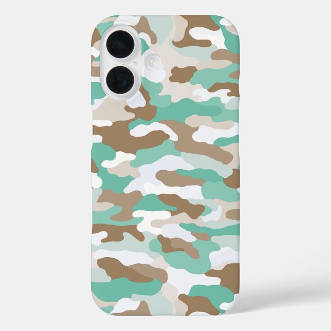 Coastal Camouflage Case-Mate iPhone Case (Back)