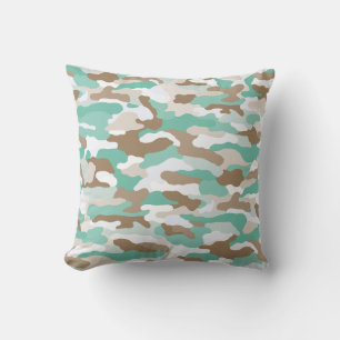 Coastal Camouflage Cushion