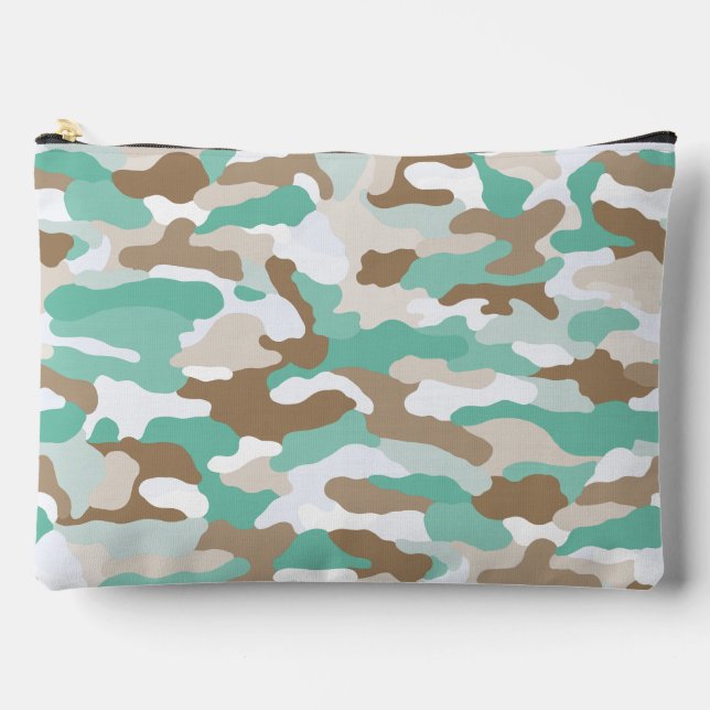 Coastal Camouflage Large Accessory Pouch (Front)