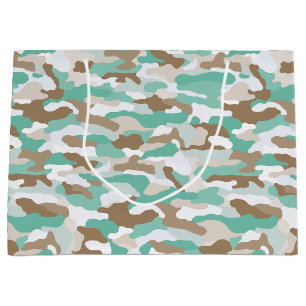 Coastal Camouflage Large Gift Bag