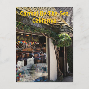 Coastal Candy Store Postcard